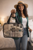 Bolsa Cosmética Transparente Multiuso para Viagem