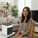 Climatizador de Ar Portátil USB Silencioso com Umidificador