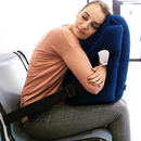Almofada Inflável de Viagem Ergonômica para Pescoço