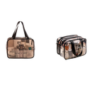 Bolsa Cosmética Transparente Multiuso para Viagem